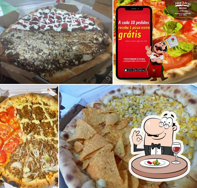 Comida em Sabor do Sul Pizzas - Brotas