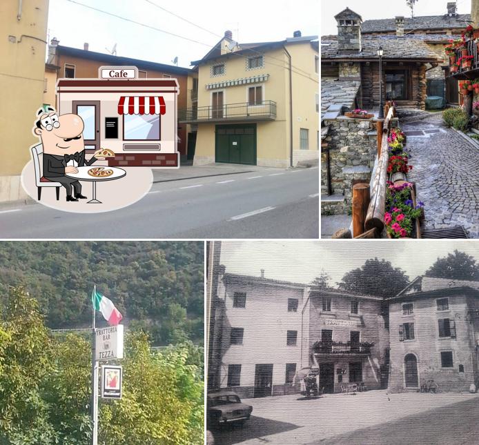 Gli esterni di Trattoria Tezza