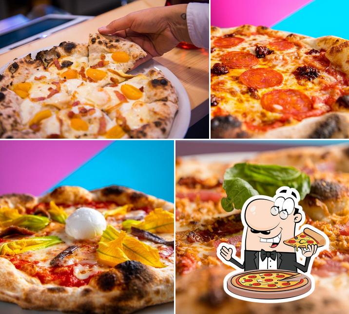 Scegli tra le molte varianti di pizza