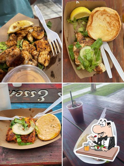 Fish Hut Grill in Emerald Isle Restaurant menu and reviews