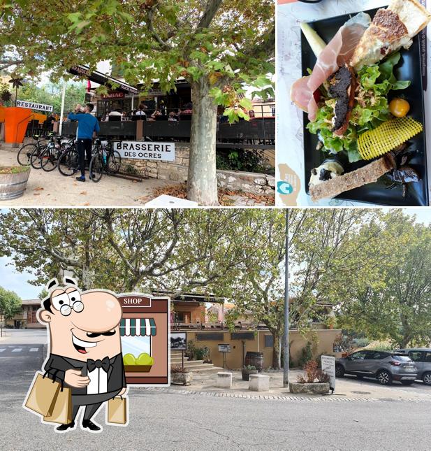 Vous pouvez prendre un bol d'air frais à l'extérieur Boulangerie Au Pierrot D'Antan