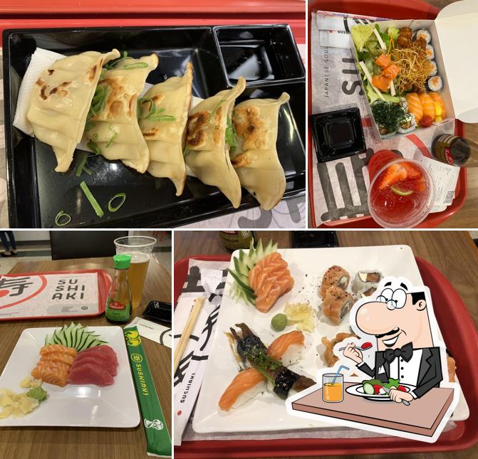 Platos en Sushiaki - Shopping Barigui