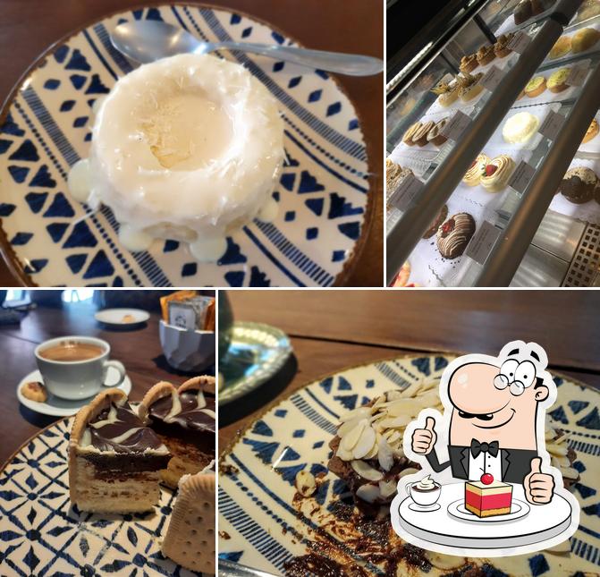 Helena Café oferece uma seleção de pratos doces