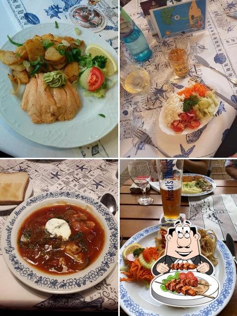 Gerichte im Gastmahl des Meeres