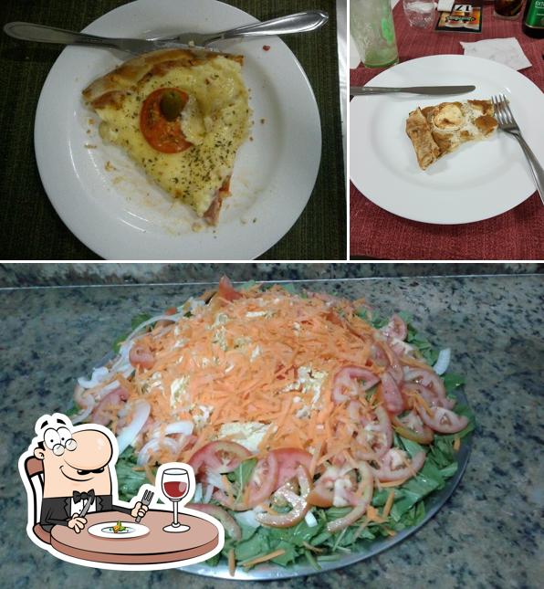 Comida em Hermelino's Pizzaria