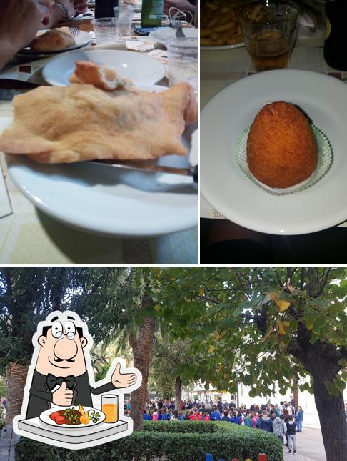 Questa è la foto che presenta la cibo e esterno di Zidima Cafè