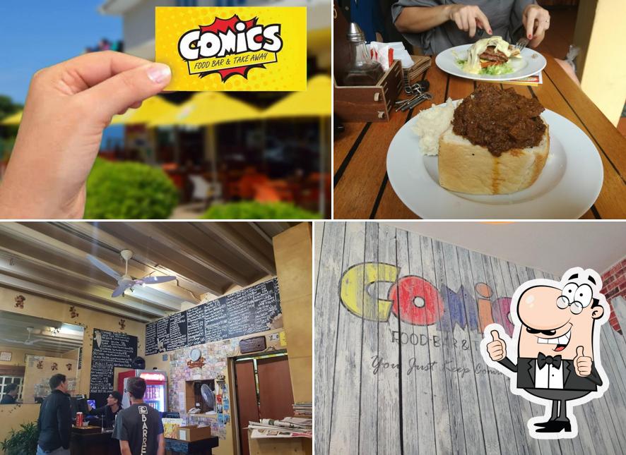 Voici une photo de Comics - Food Bar & Take Away