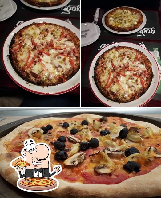 Choisissez des pizzas à pizza bar&grill Grizzly BOROVETC