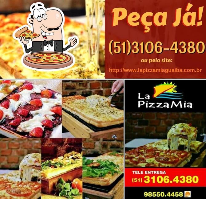 Peça pizza no La Pizza Mia Guaíba Delivery