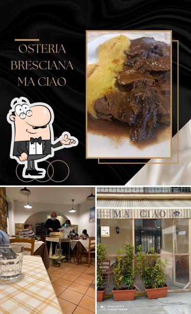 La foto di interni e cibo da Ristorante Osteria Bresciana Ma Ciao