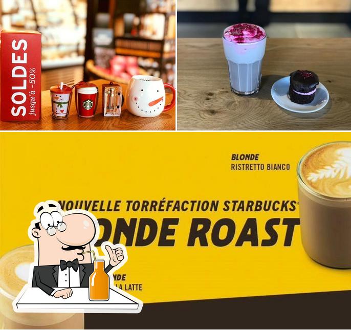 Starbucks coffee sert un nombre de boissons