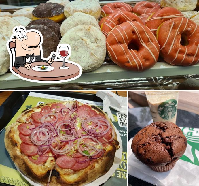 Comida em Starbucks