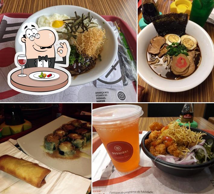 Platos en Sushiaki - Alto da Glória