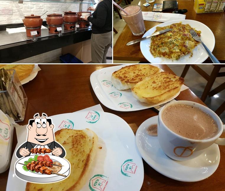 Platos en Pães & Doces La Plaza