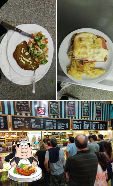 Las fotografías de comida y pizarra en Heladería Scannapieco