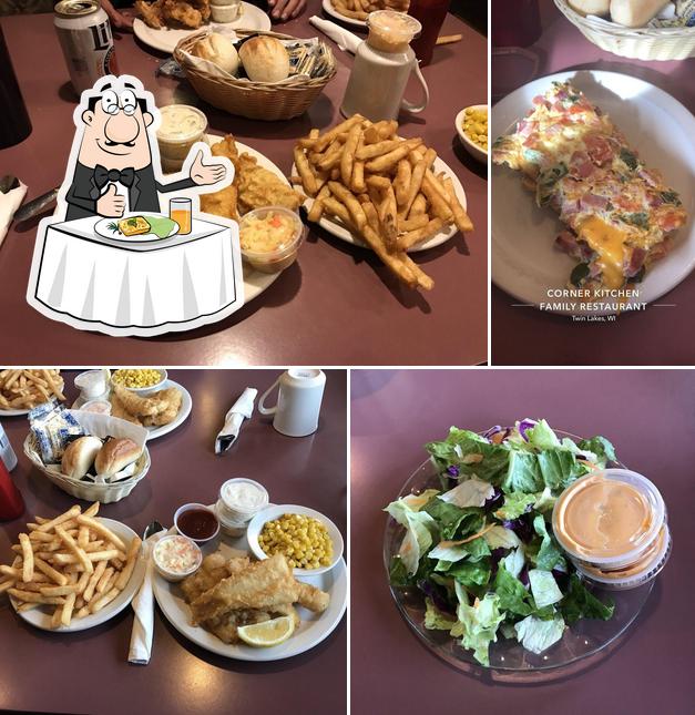 Corner Kitchen Family Restaurant, 100 N Lake Ave in Twin Lakes