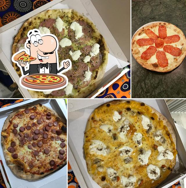 Scegli una pizza a Pizzeria Mimosa