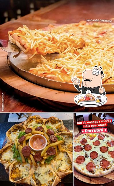 Experimente pizza no Parrilleiro Delivery