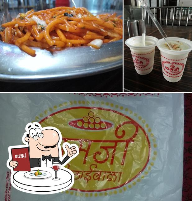 Food at Ramji Mithaiwala