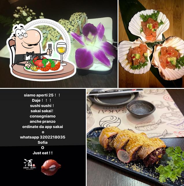 Prova la cucina di mare a Ristorante giapponese cinese Monterotondo Sakai Sushi