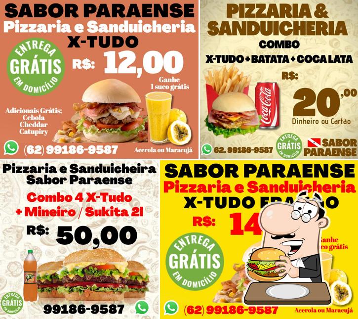 Consiga um hambúrguer no Rodízio de Pizzas e Buffet ( Pizzaria Sabor Paraense)