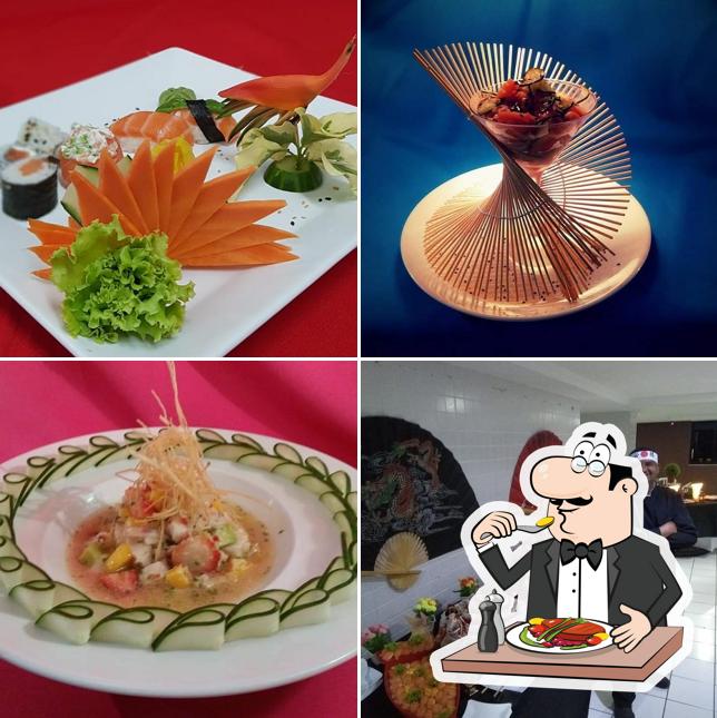 Comida em Sushi Well