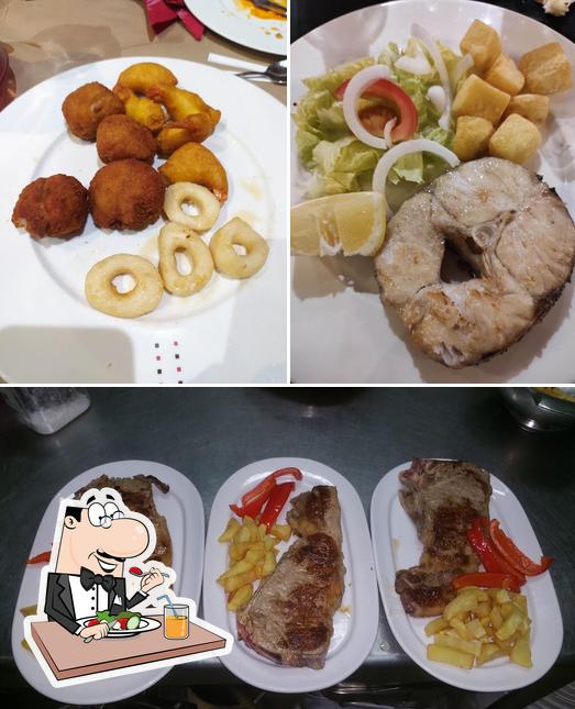 Comida en Restaurante las Murallas