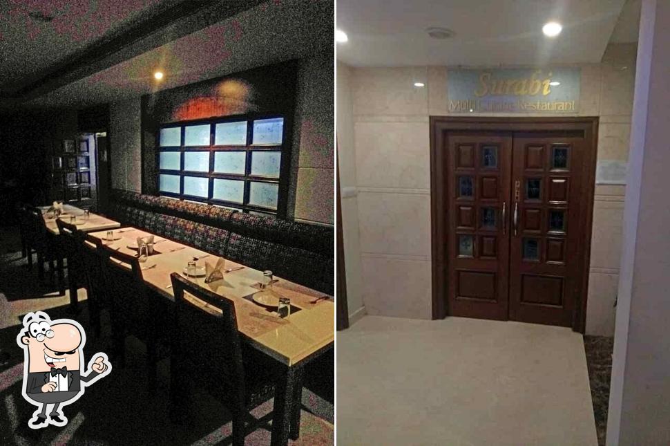 The interior of Surabi Restaurant