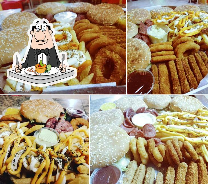 Comida em West Burger