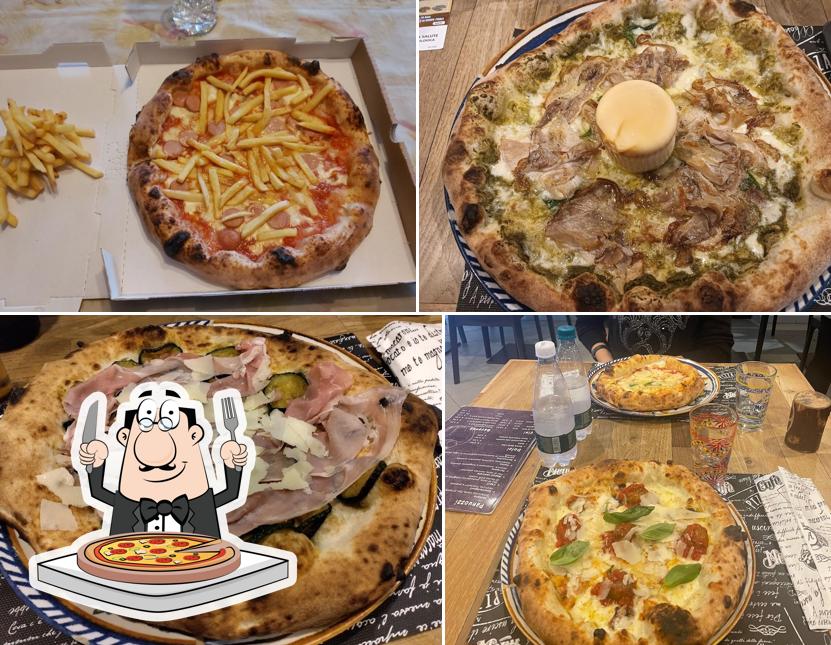 Choisissez de nombreux genres de pizzas