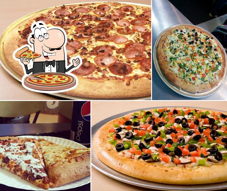 Отведайте пиццу в "Freshslice Pizza - New West Station"