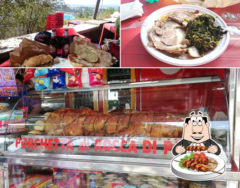 Platti al "La porchetta di Luciana" di Cimini Luciana