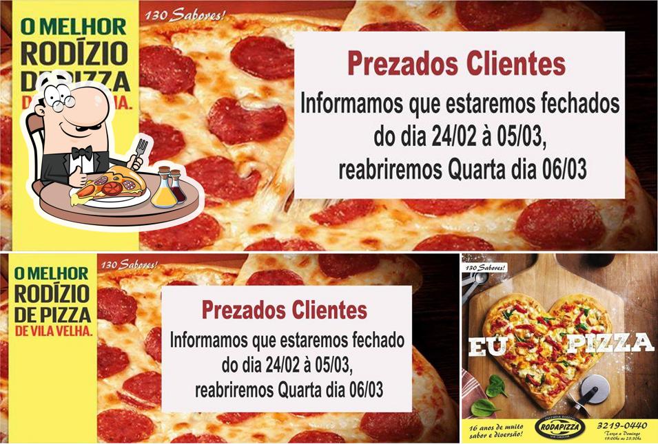 Experimente pizza no Rodapizza