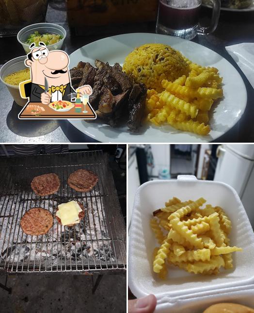 Platos en Duobus Bar e Hamburgueria