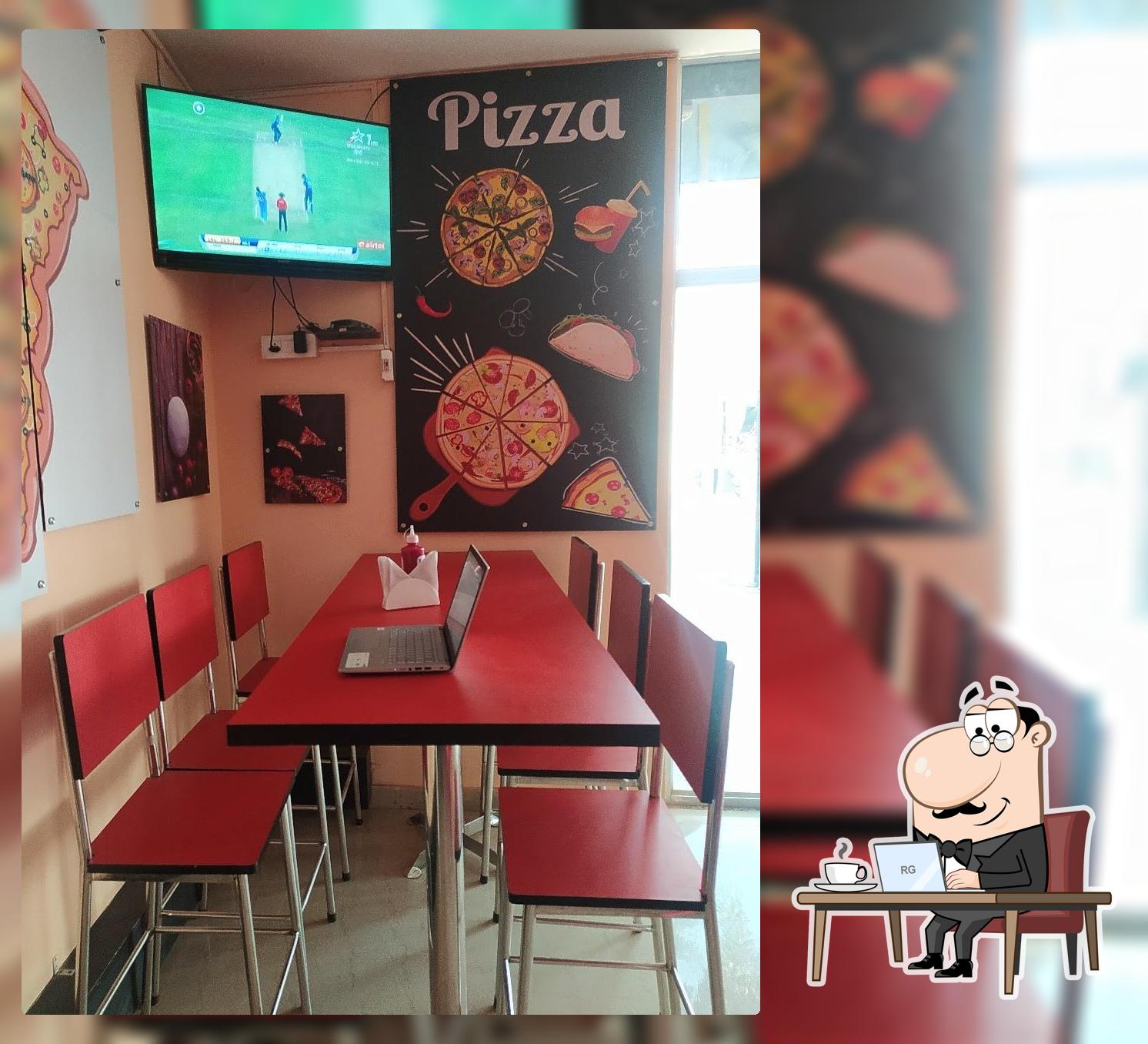 Hot Burst Pizza