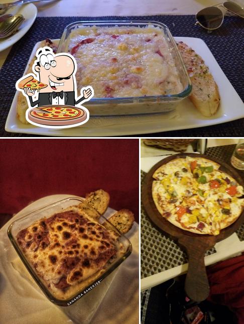 Get pizza at Tintin & The Brussels Club