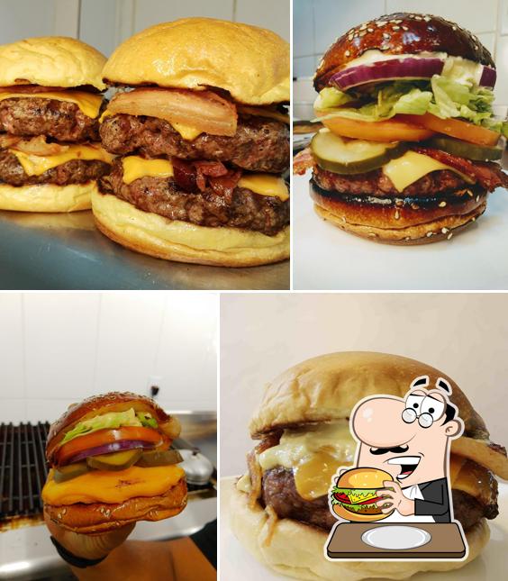 Delicie-se com um hambúrguer no Bold Burger