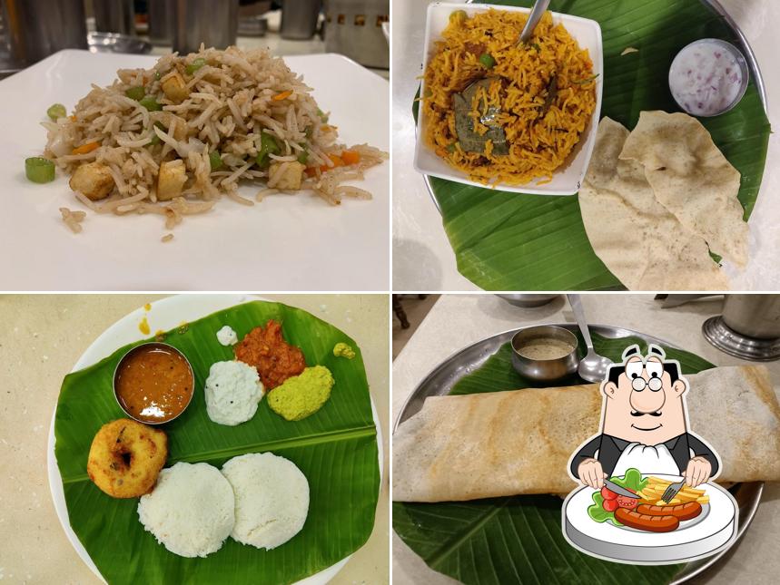 Food at Hotel Saravana