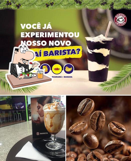 Comida em Barista Cafeteria