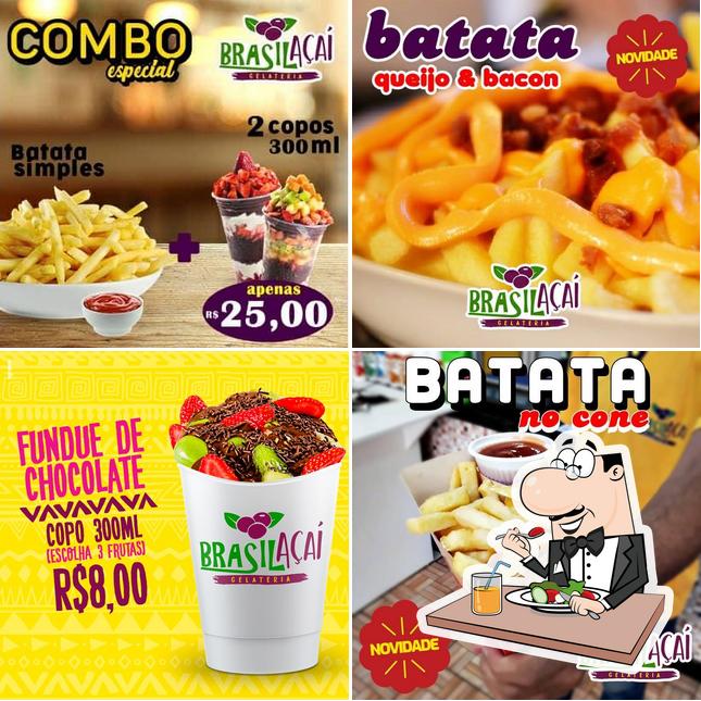 Comida em Brasil Açaí