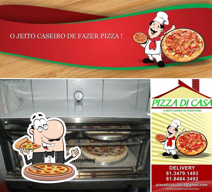 Peça pizza no Pizza Di Casa