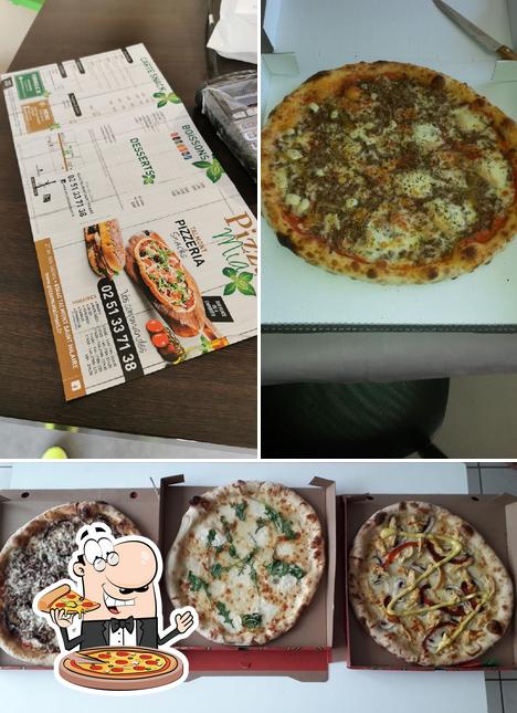 Essayez des pizzas à Pizza Mia TALMONT