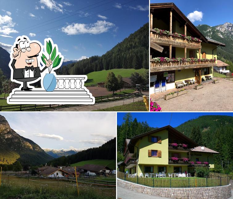 Guarda gli esterni di Albergo Ristorante "Pozzole" - Centro BENESSERE e Fitness - Ideale per VACANZE in coppia o con la famiglia VAL DI FIEMME