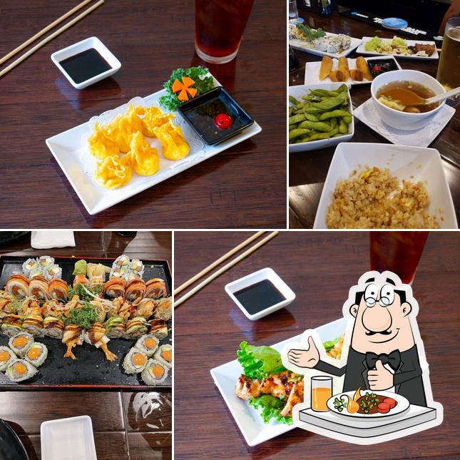 Meals at Sakeba Asian Pub & Grill