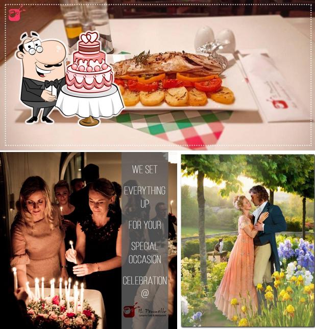 Las fotos de boda y comida en Il Pennello Ceramic Café & Restaurant