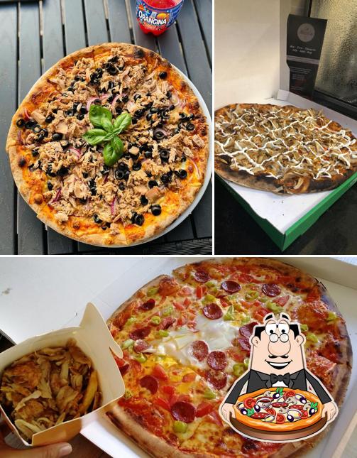 Choisissez des pizzas à La Döneria