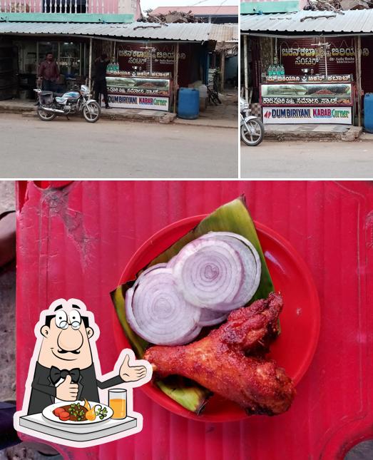 Chicken kabab and biryani centre