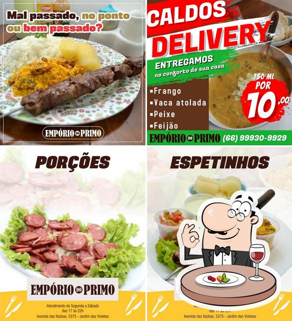 Comida em Espetinhos e Caldos Empório do Primo