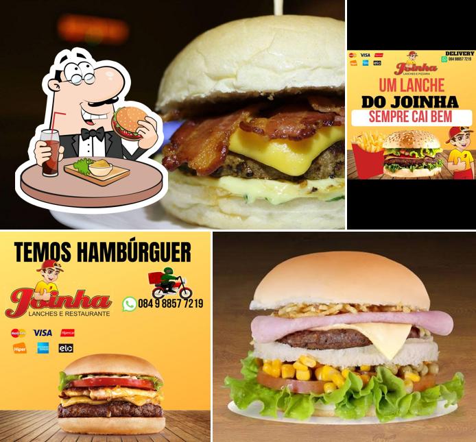 Pide una hamburguesa en Joinha Lanches Loja 1