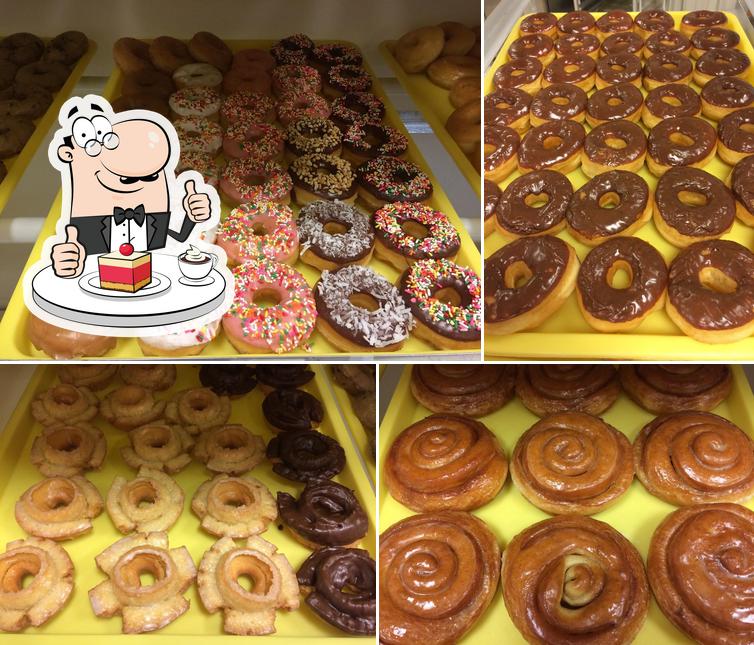 Super Donuts provides a selection of sweet dishes